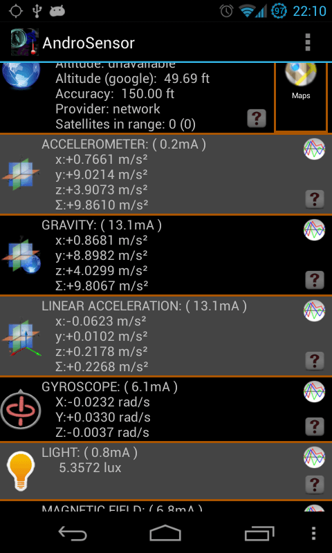 Accelerometer Logger APK for Android Download